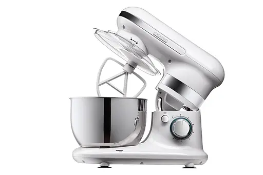 Міксер планетарний Ardesto 800 Вт насадки-3, чаша-нерж., метал, 4л, Pulse-режим, білий - фото 3