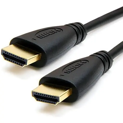Шнур Hdmi метал gold 7 3 мм 1.5 м