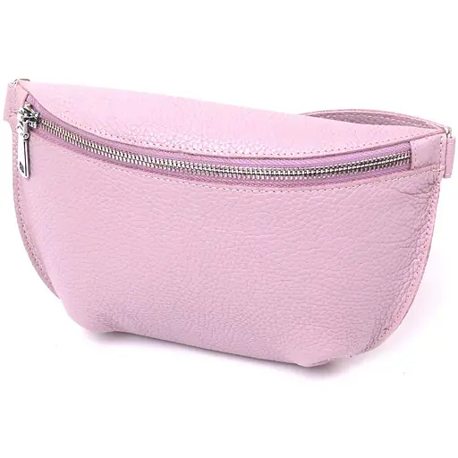 Шкіряна жіноча сумка бананка Shvigel 23х13х5 см sum0020210 - фото 1