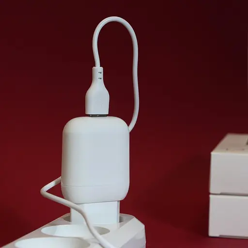 Комплект зарядний адаптер блок і кабель XO L37 для iPhone USB Lightning 1m білий - фото 3