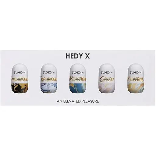 Яйце-мастурбатор Svakom Hedy X- Mixed Textures