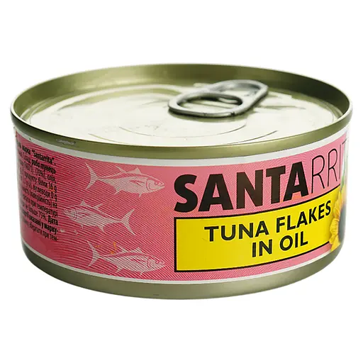 Тунец в масле Santarrita кусочки 150 г - фото 2