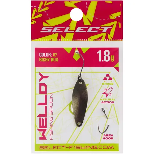 Блешня Select Welldy 1.8g 31mm #07 Richy Bug - фото 2