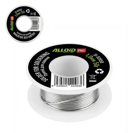 Припій для паяння Alloid Building Tools 1 мм 50 г (SI-92050) - фото 3
