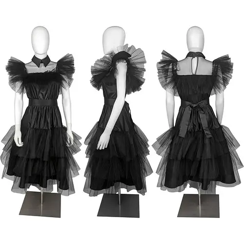 Сукня Венздей ( Уенздей) Аддамс на балу доросла - фото 4