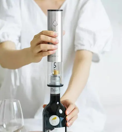 Винный набор Xiaomi Circle Joy Electric Red Wine Opener Set 4 in 1 (CJ-TZ02) - фото 4