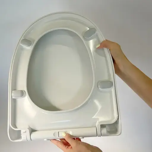 Сидение для унитаза NKP Style 0408 Soft Close+Quick Release антибактериальное дюропласт - фото 4