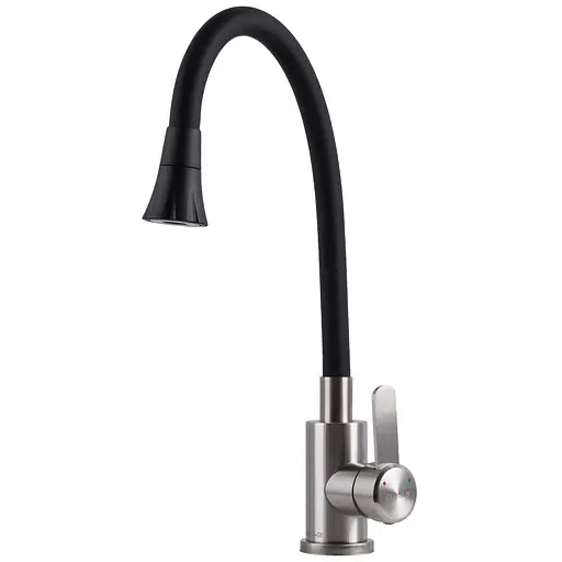 Смеситель для кухни Globus Lux WIEN SBT2-203SA-B01 Черный матовый - фото 1