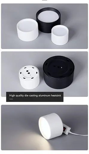 Світильник точковий Kloodi KD-RONDO95 9W 4K BK - фото 4