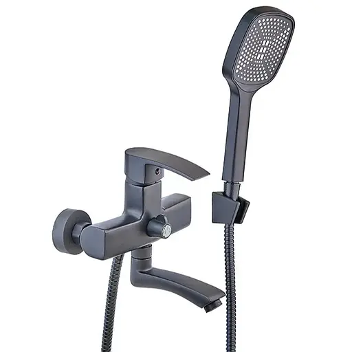 Смеситель для ванны Mixxus Magnum 009 MI6198 Черный матовый - фото 1