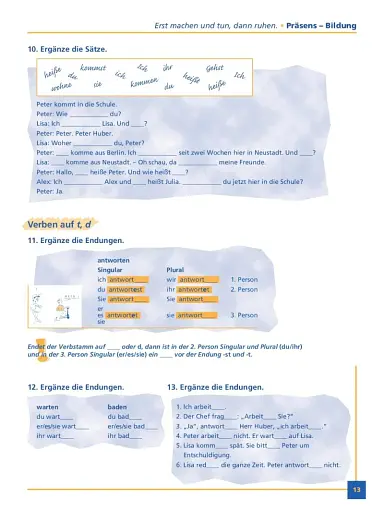 Und jetzt ihr! Lehrbuch Basisgrammatik für Jugendliche - фото 5