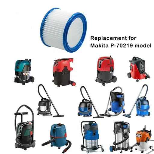 Фільтруючий елемент (картридж) P-70219 для пилососу Makita VC3511L, VC3012L, VC3011L, VC2511, VC2012L, VC2010L - фото 5