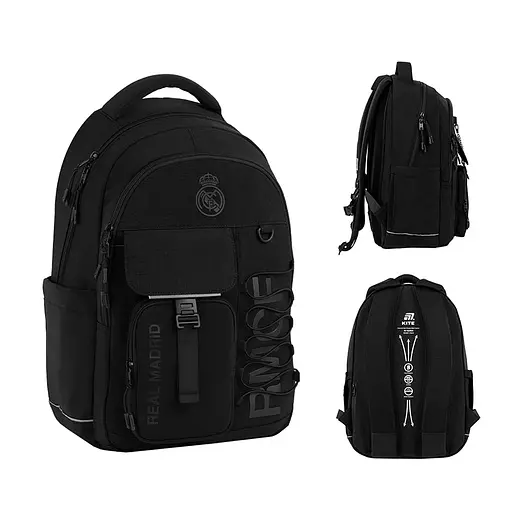 Рюкзак Kite Education teens Real Madrid (RL26-2597L) - фото 21