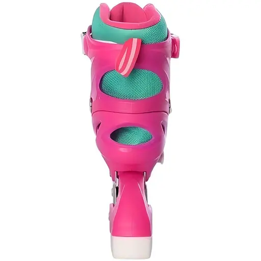 Ролики Profi A4122-S-P з підсвічуванням поліуретанові розсувні з вентиляцією рожеві - фото 3