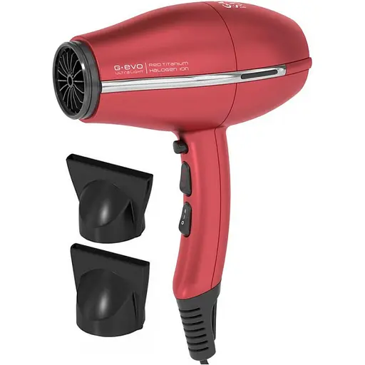 Фен Ga.Ma G-Evo Ultra Light Red Titanium (A11.UL3800DCHAL.RS) [148156] - фото 1