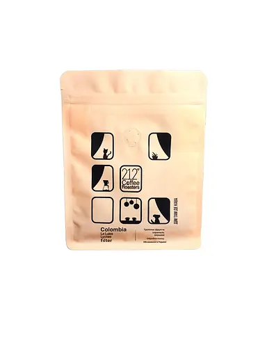 Кава в зернах 212 Coffee Roasters Colombia la Luisa Lychee honey mudulated 250 г - фото 1