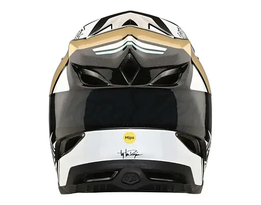Велошолом Troy Lee Designs D4 Carbon Helmet Gold M (1106-139005003) - фото 2