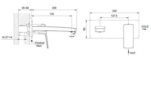 Змішувач для умивальника Imprese Grafiky ZMK041807030 - фото 2