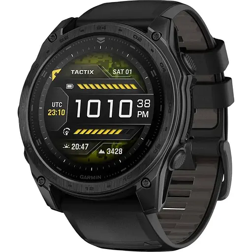 Смарт-годинник Garmin tactix 8 - 51 mm AMOLED Includes Applied Ballistics Ultralight Solver (010-03406-00/01) [129740]