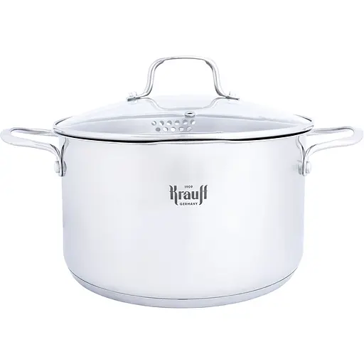 Каструля Krauff Cook&Joy зі скляною кришкою діаметр 24 см 5.8 л (26-238-120)