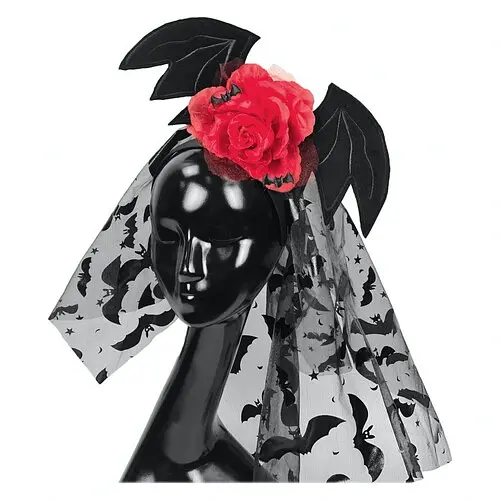 Обруч Wings&Rose с фатой - фото 1