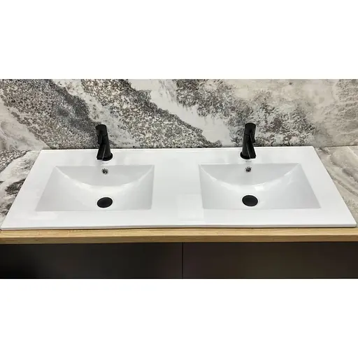 Умивальник VBI Ferrara 120W white врізний VBI-018053, Білий - фото 1