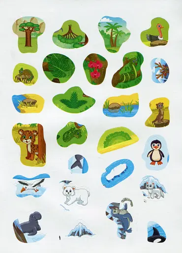 Повтори картинку. Зоопарк - фото 5