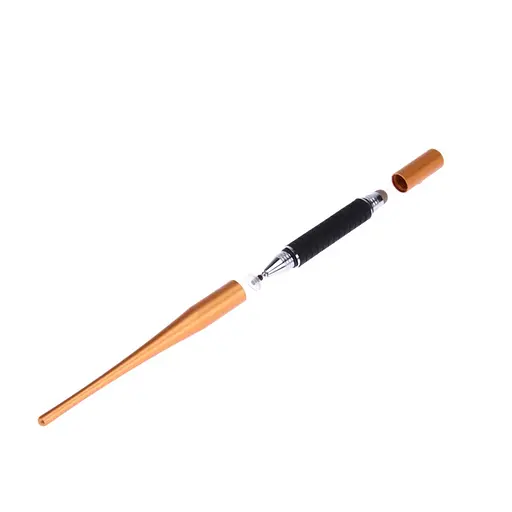 Стилус ємнісний, високоточний Jot Pro двосторонній, металевий, золотистий - фото 1