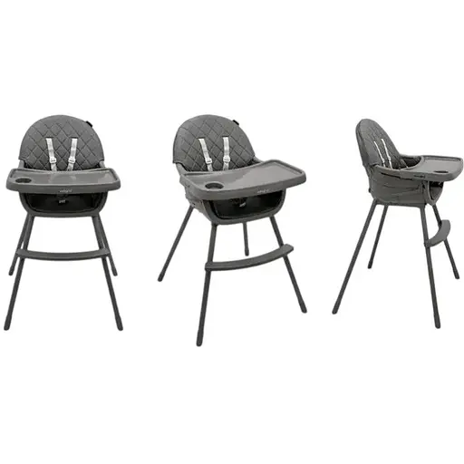 Стілець для годування дитини 2 в 1 VELANO Evo, grey - фото 2