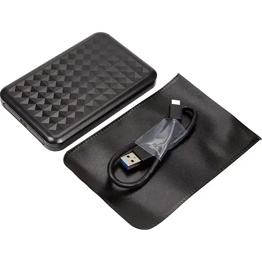 Внешний карман PowerPlant HDD 2.5" to USB 3.1 Black (HC380497) [118483] - фото 6