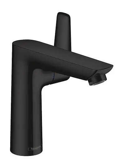 Змішувач Hansgrohe Talis E 150 для умивальника з донним клапаном Matt Black 71754670 Чорний матовий - фото 1