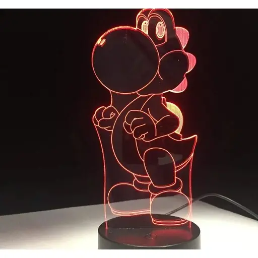 Класична мультяшна фігурка Super Mario Bros Luigi Toad Dragon 3D - фото 4