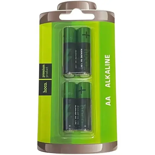 Батарейки щелочные Hoco Alkaline AA (LR6) 4 шт - фото 1