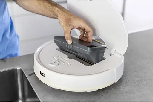 Робот-пылесос Karcher RCV 3 400 Вт автон. работа до 120 мин НЕРА белый - фото 4