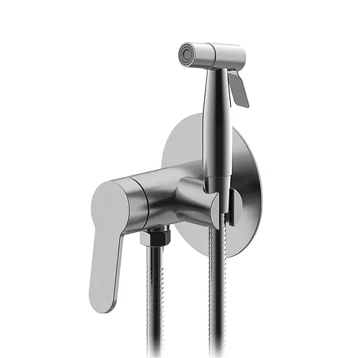 Гигиенический душ скрытого монтажа Koer KI-23016-02 KR4793, Нержавеющая сталь - фото 1