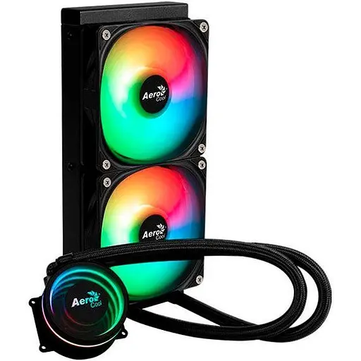 Система водяного охлаждения Aerocool Oasis L240 Black (ACLA-OA24117.11) [143337] - фото 2