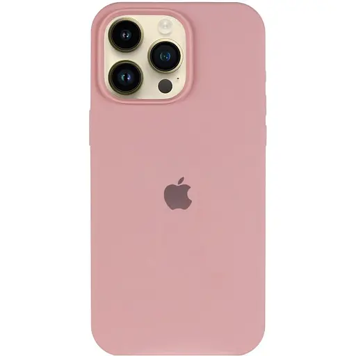 Чохол Epik Silicone Case AA Logo with MagSafe для Apple iPhone 13 Pro Max 6.7 Рожевий/Pink Sand - фото 2