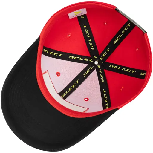 Кепка Select Red Wave Patch 58 Black/Red - фото 5