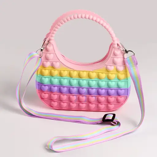 Сумочка, 16x17x4 см, силикон, YG0047 (в ассортименте) - фото 3