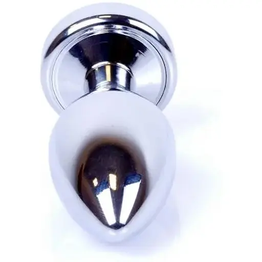 Анальна пробка Boss Of Toys Boss Series - Jewellery Plug Disco Flashlight S, BS6400007, Сріблястий - фото 5