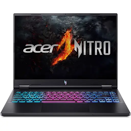 Ноутбук Ігровий Acer Nitro 14 AN14-41-R74Y 5 8645HS la 5.0 GHz,IPS,16GB LPDDR5X,512GB,RTX 4050 6GB,No - фото 2