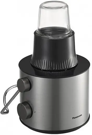 Соковижималка Panasonic 1000Вт чаша-1.5л жмих-2л жолоб на ціле яблуко пластик/метал чорний - фото 6