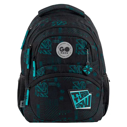 Рюкзак GoPack Education 175M-6 Future Черно-голубой (GO26-175M-6) - фото 3