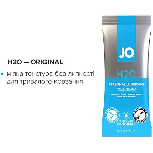 Набор смазок на водной основе System JO Four Play (8x10мл) - фото 3