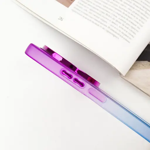 Чохол Epik TPU+PC Fresh sip series для Xiaomi Redmi A3 Синій/Фіолетовий - фото 4