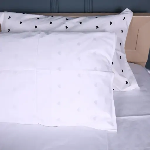 Простыня MirSon Сатин 22-1390 Hearts and Dreams 200x220 см (2200010563757) - фото 6