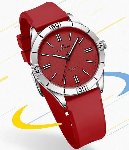 Годинник Naviforce Bagira Bordo - фото 9