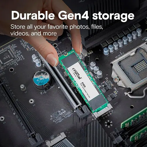 Накопичувач SSD Crucial m.2 NVMe 480GB E100 PCIe 4.0 (CT480E100SSD8) - фото 2