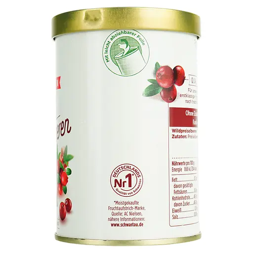 Варенье Schwartau из дикой брусники 330 г - фото 2