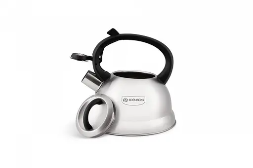 Чайник со свистком Edenberg EB-1980 2 л серебристый - фото 2